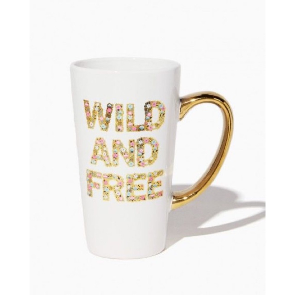 🆕 Charming Charlie Wild and Free Mug